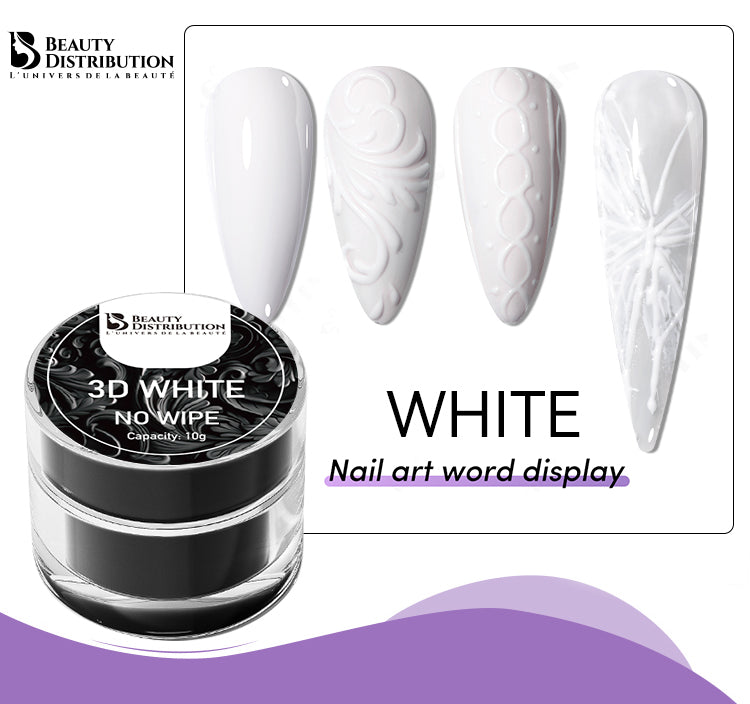 Gel 3D Blanc sans Résidu No Wipe