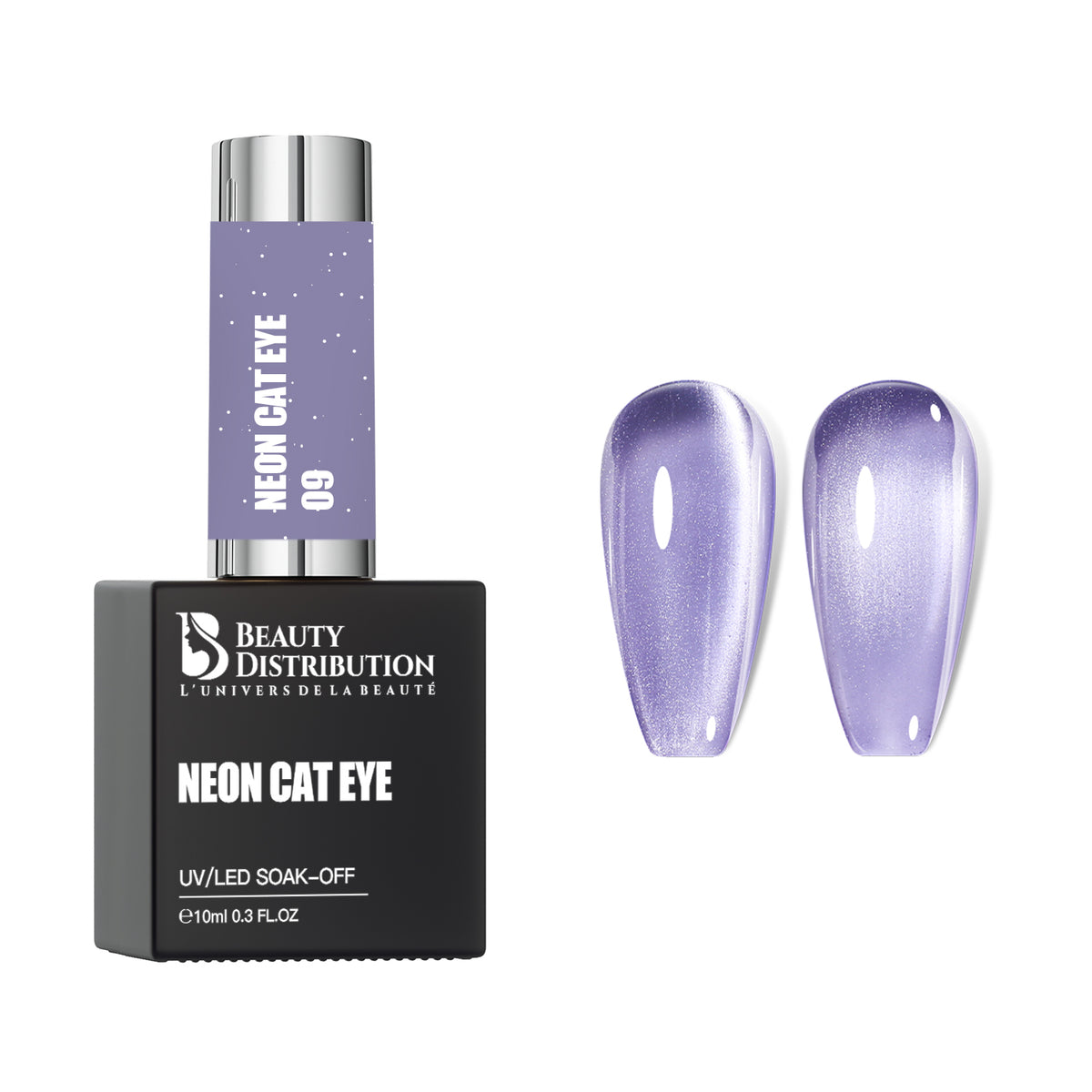 Vernis Gel Neon Cat Eye 09