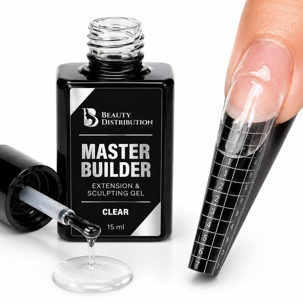 Master Builder Gel Clear BIAB De Construction Base 4en1 15ml