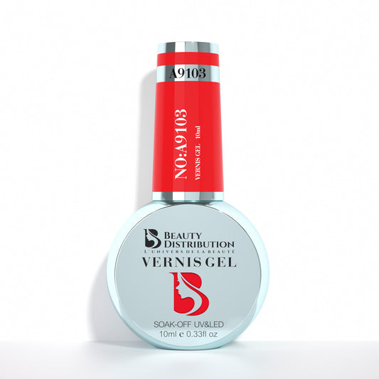 Vernis Semi-Permanent Rouge  A9103