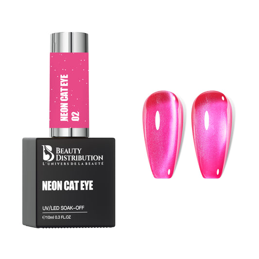 Vernis Gel Neon Cat Eye 02