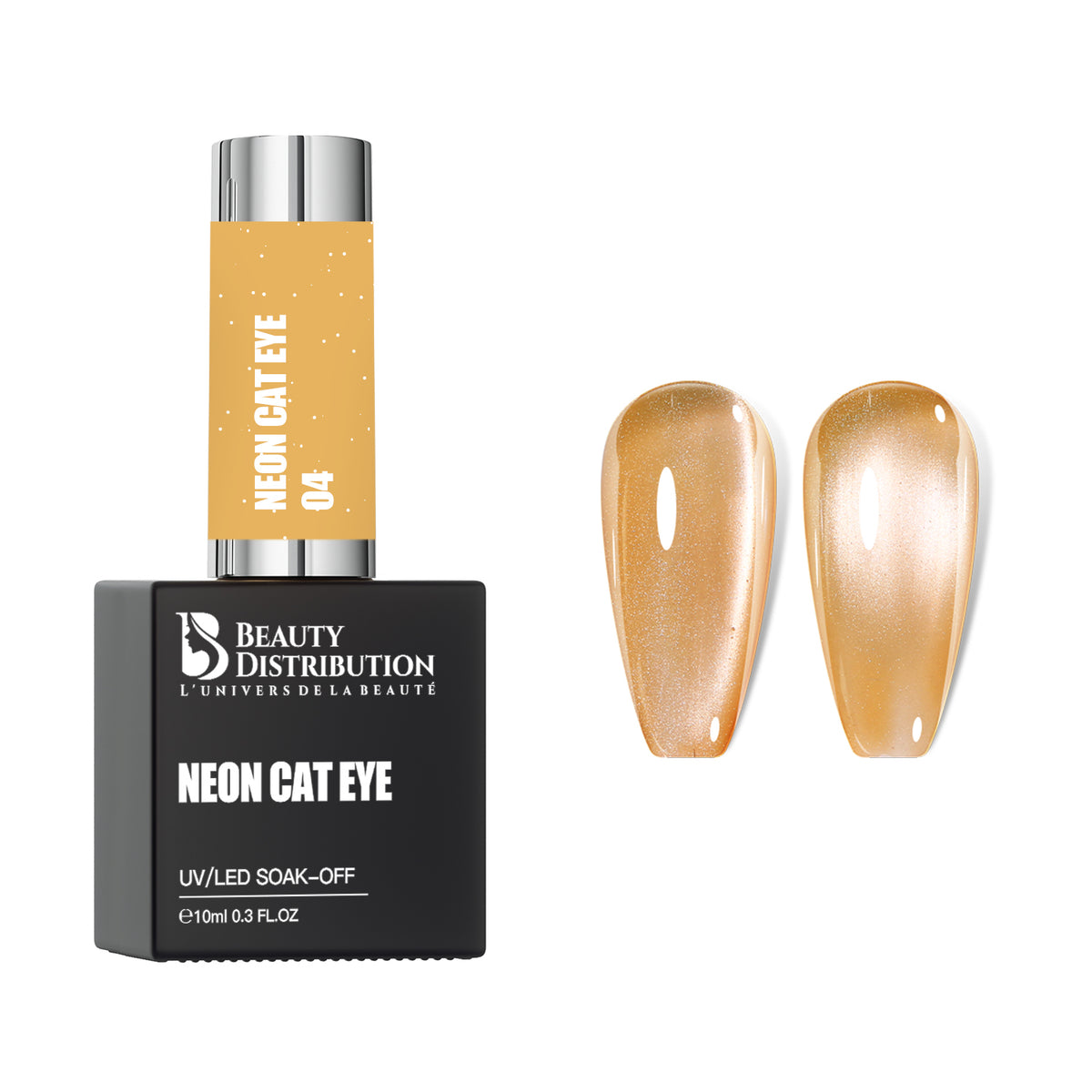 Vernis Gel Neon Cat Eye 04