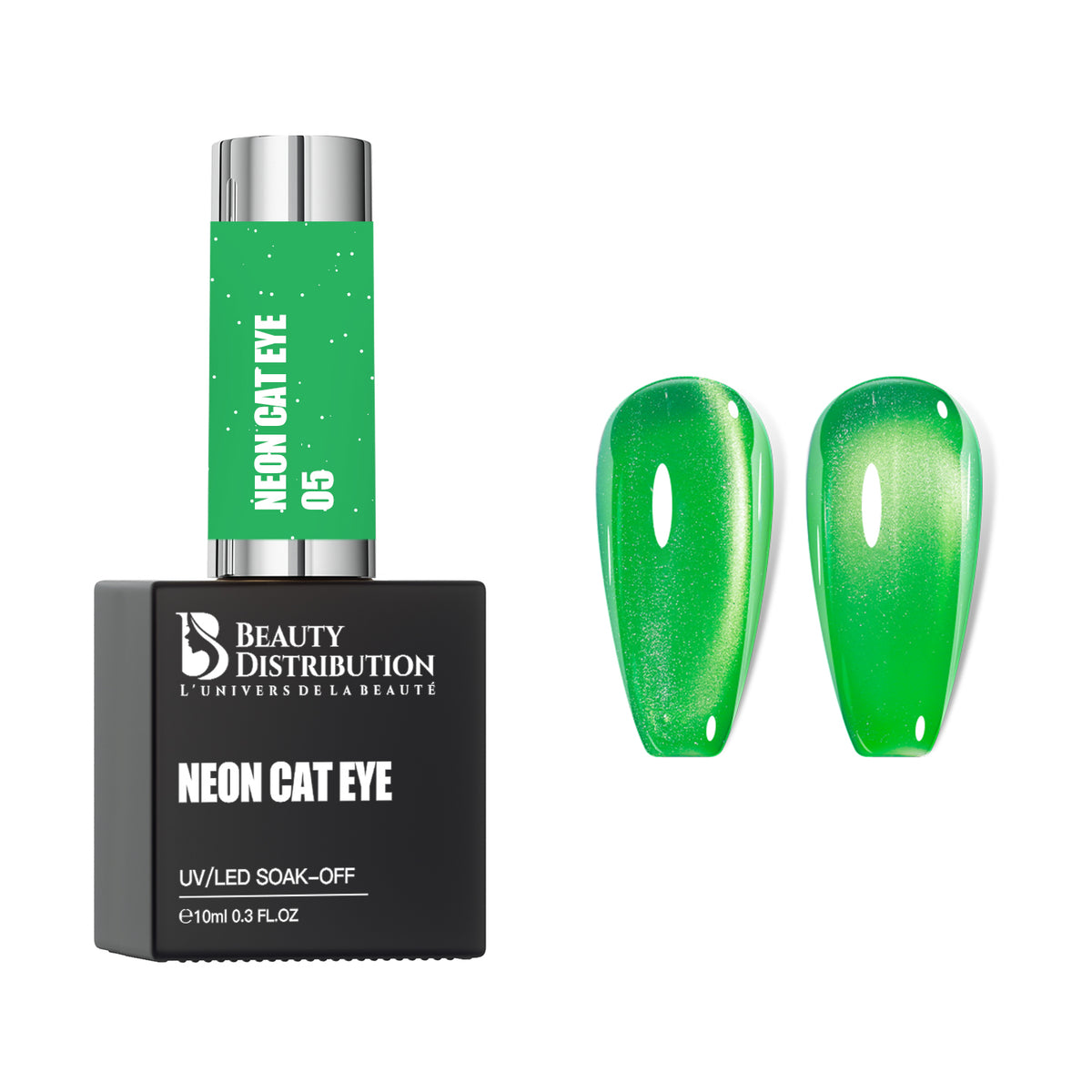 Vernis Gel Neon Cat Eye 05