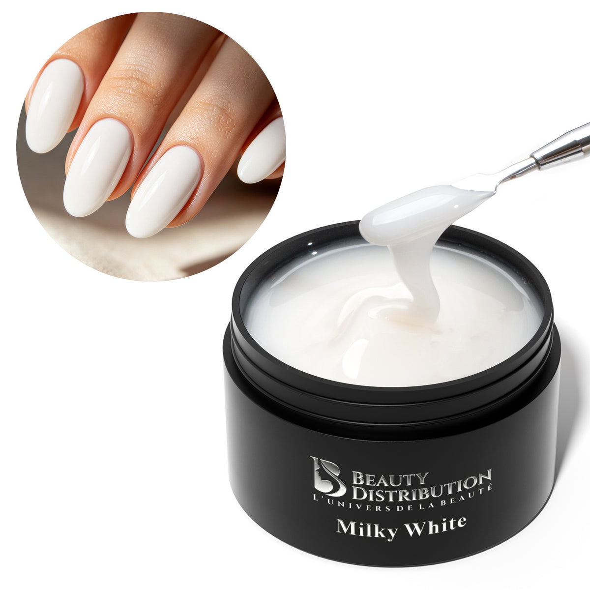 Gel Ultra Cream Milky White 50g