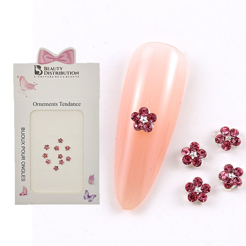 Flower Rhinestone Rose