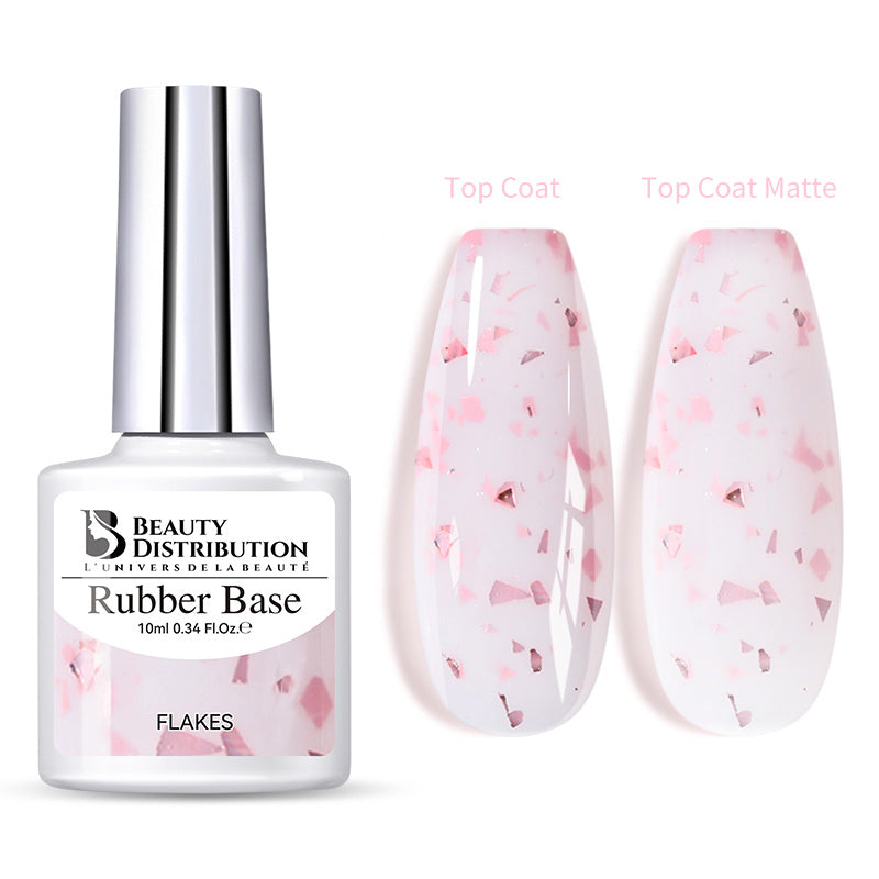Rubber Base Gel Flakes 10ml