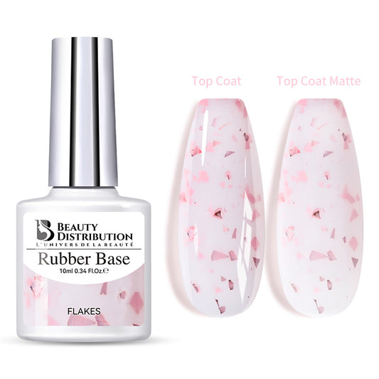 Rubber Base Gel Flakes 10ml
